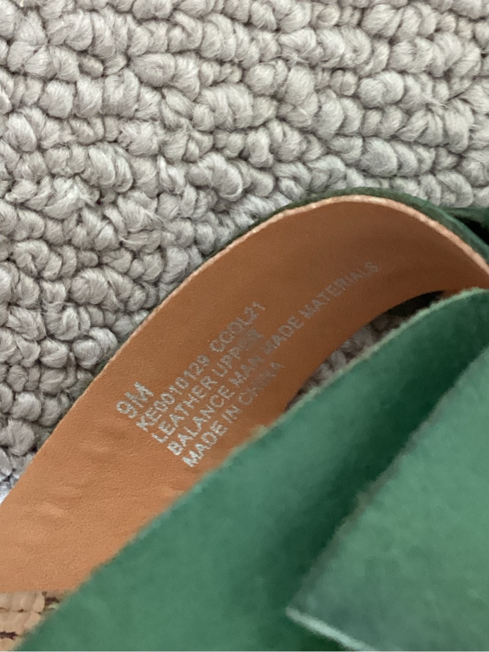 Kork-Ease Green Bow Slide Sandals - Picture 6 of 7